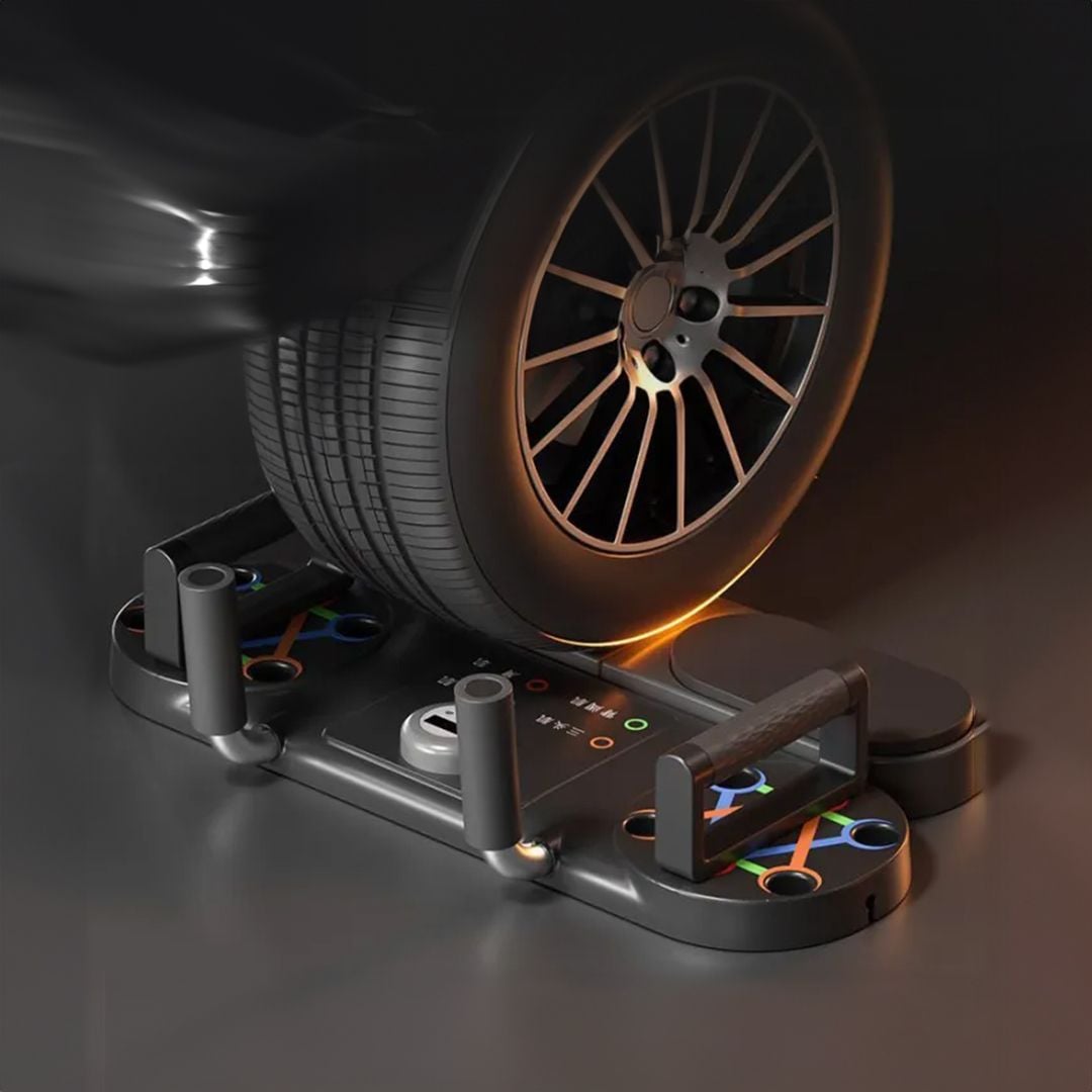 لوح اللياقة البدنية مع مؤقت وأحبال مقاومة - 5