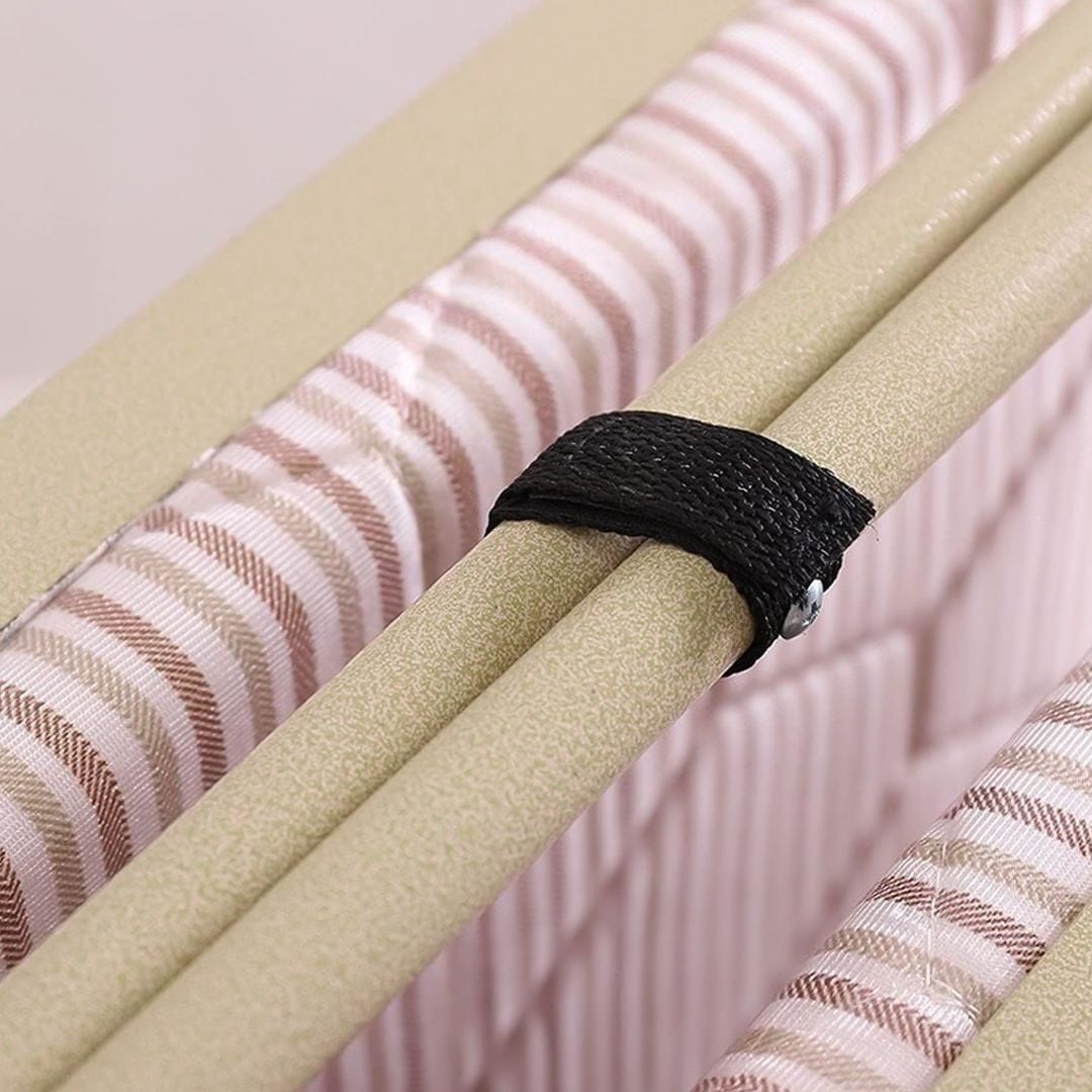 سرير قابل للطي مع فرشة مدمجة - 6