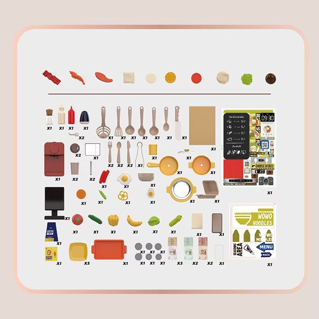 كشك الطبخ التفاعلي للأطفال - 9