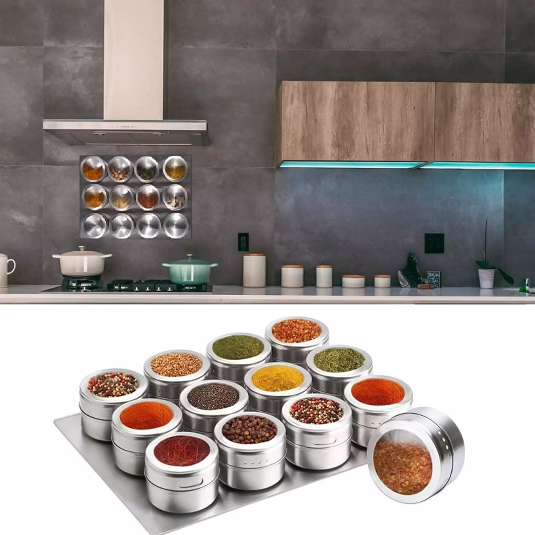 Magnetic Spice Jars 12 product thumbnail 8