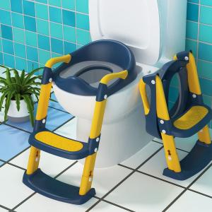 مقعد تدريب على الحمام مع سلم - 3