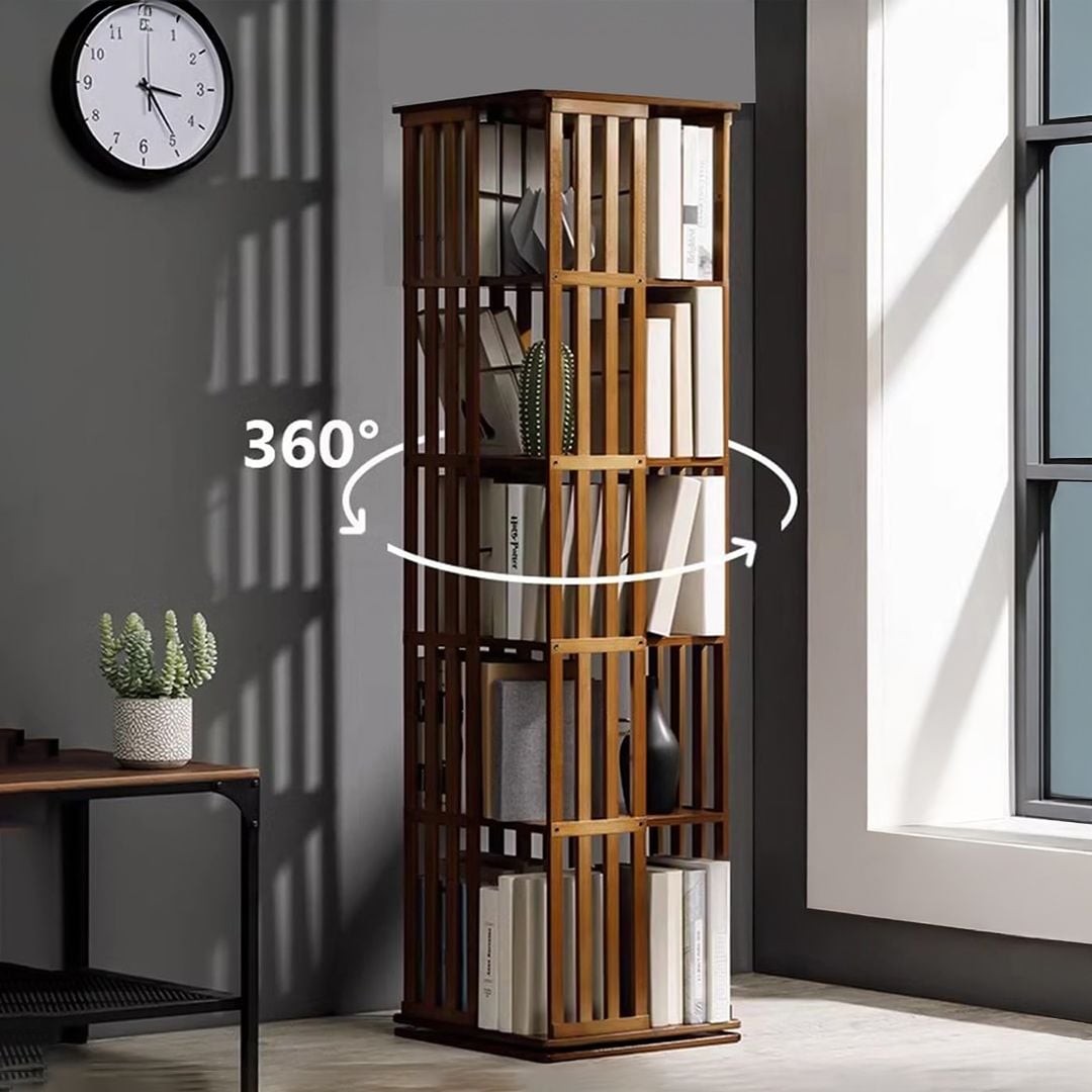 Rotating Bamboo Bookshelf product thumbnail 9