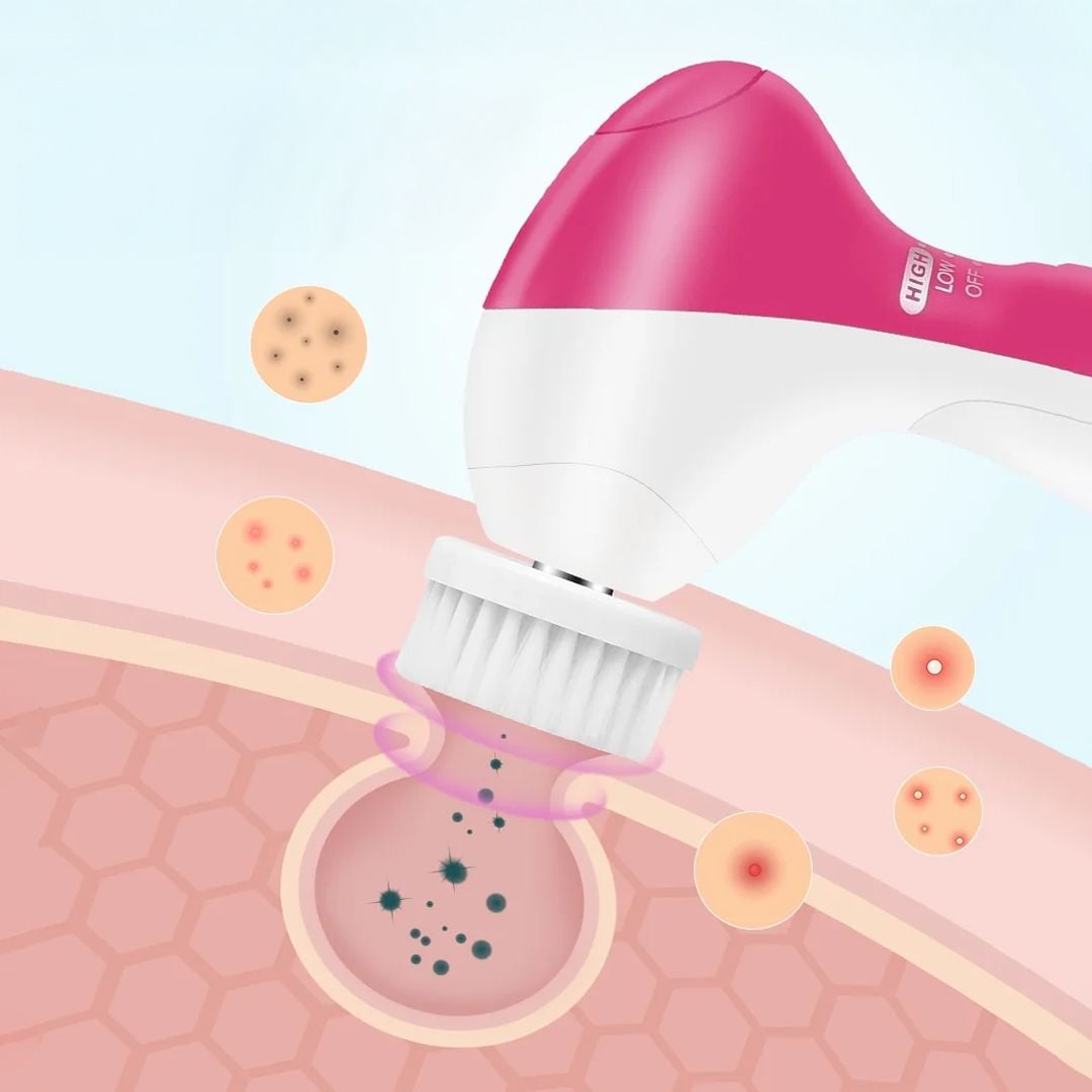 جهاز تنظيف وتدليك الوجه - 4