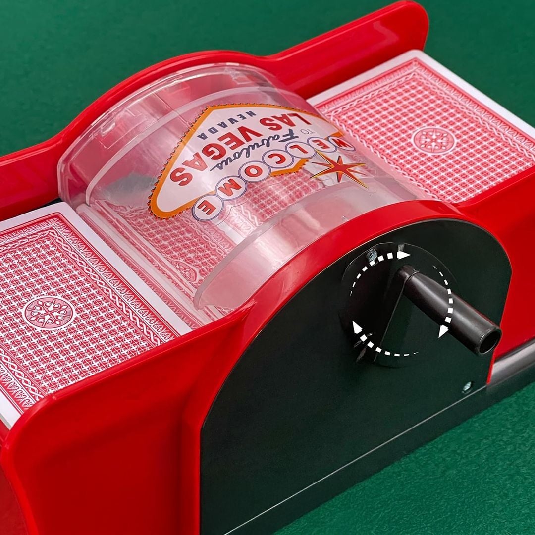 جهاز أوتوماتيكي لخلط اوراق اللعب - 11