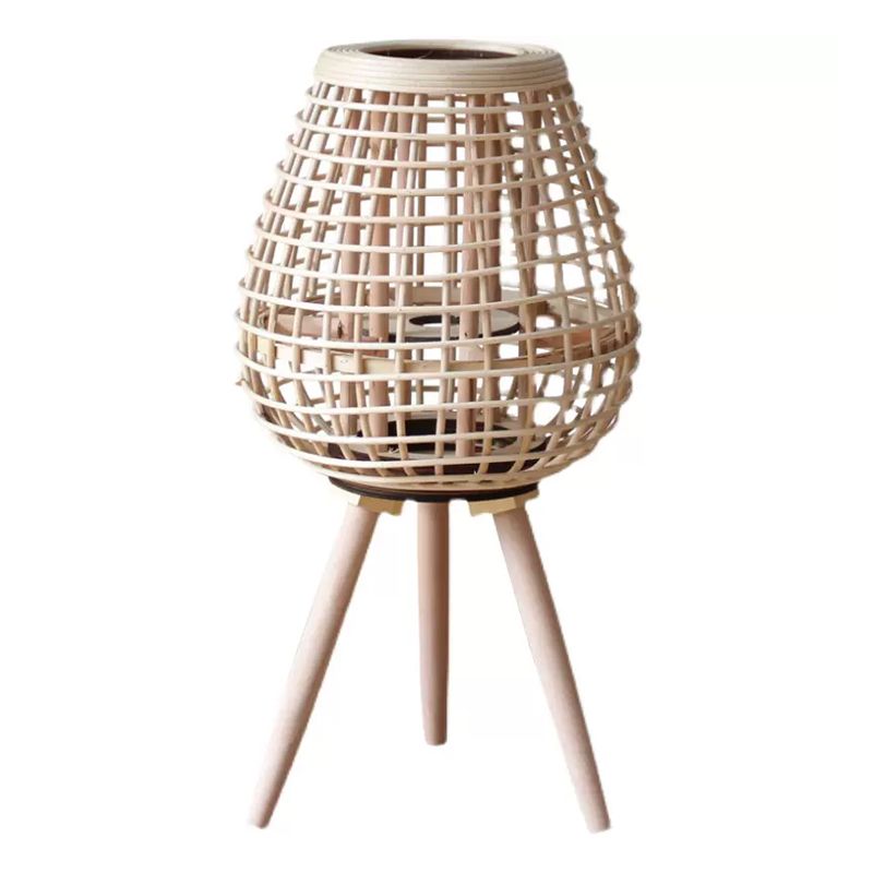 فانوس الشموع بتصميم ريفي - 52 سم - 4