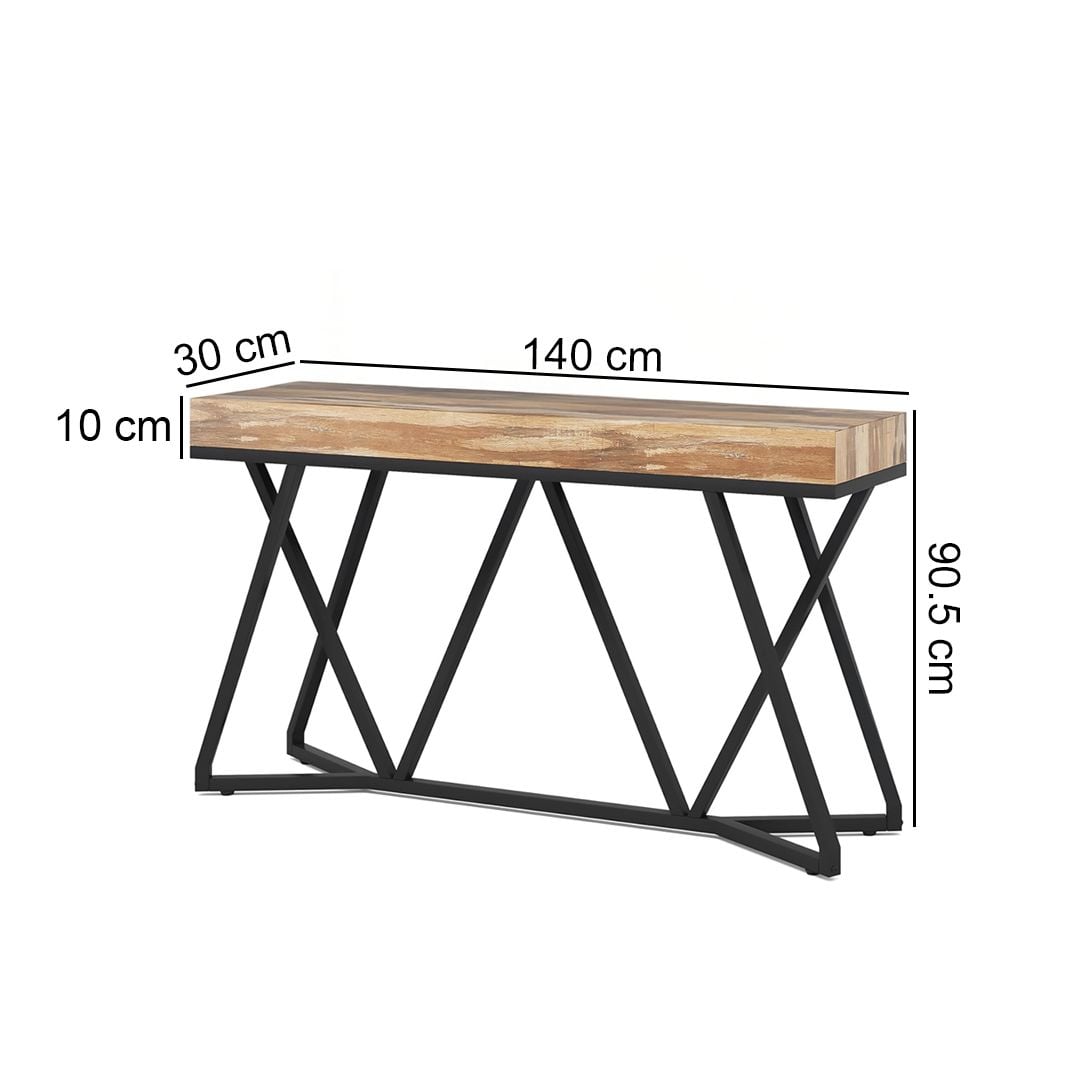 Wooden Console with Metal Frame product thumbnail 13
