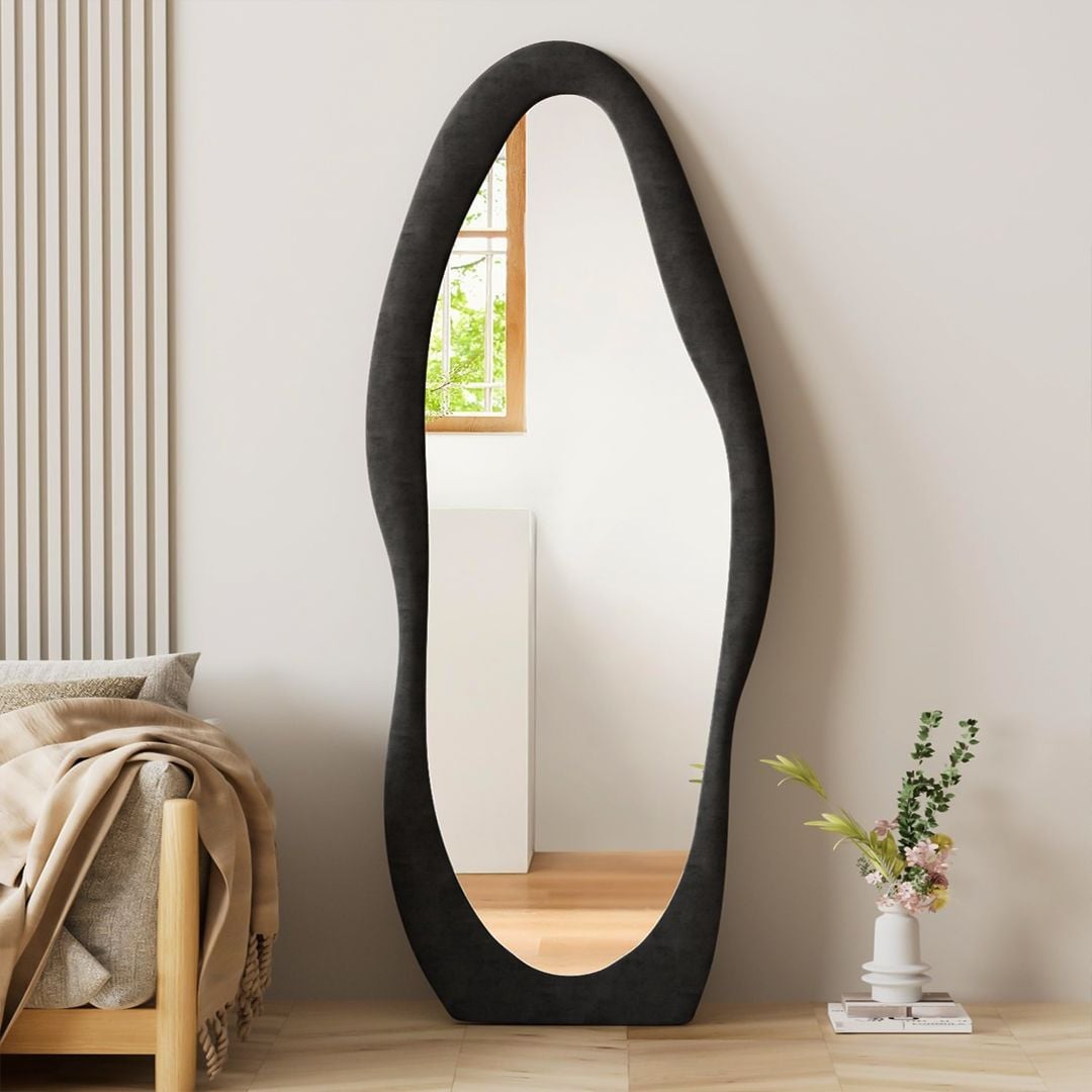 Floor Mirror with Wave Frame product thumbnail 3