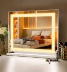 مرآة تسريحة مضيئة