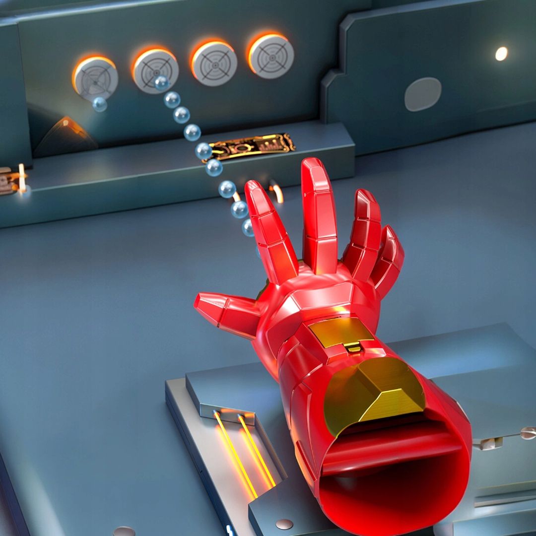 Iron Man Bubble Water Gun Arm - 1