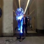 جهاز عرض هولوجرام 80 سم مع ستاند - 15