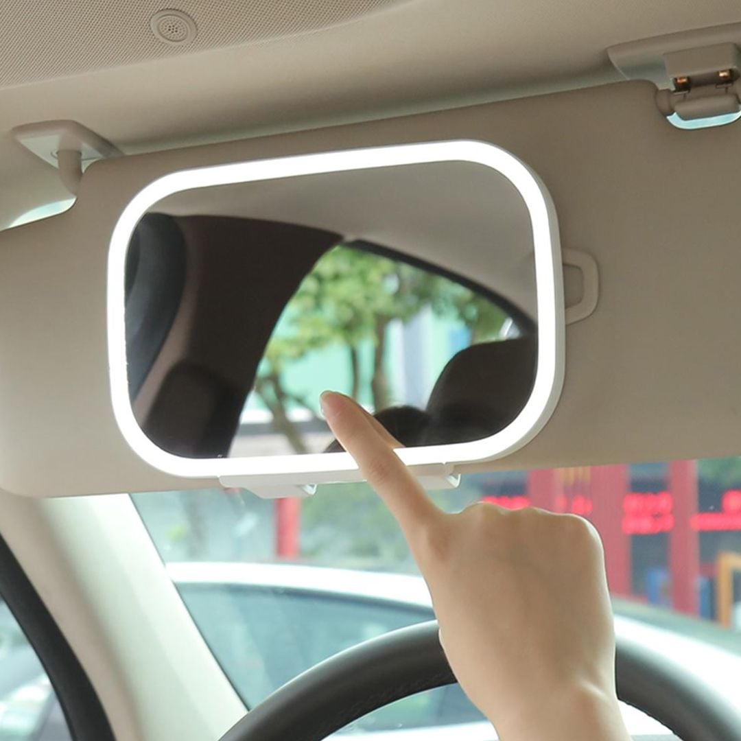 Interior Rear View Mirror With LED Light product thumbnail 4