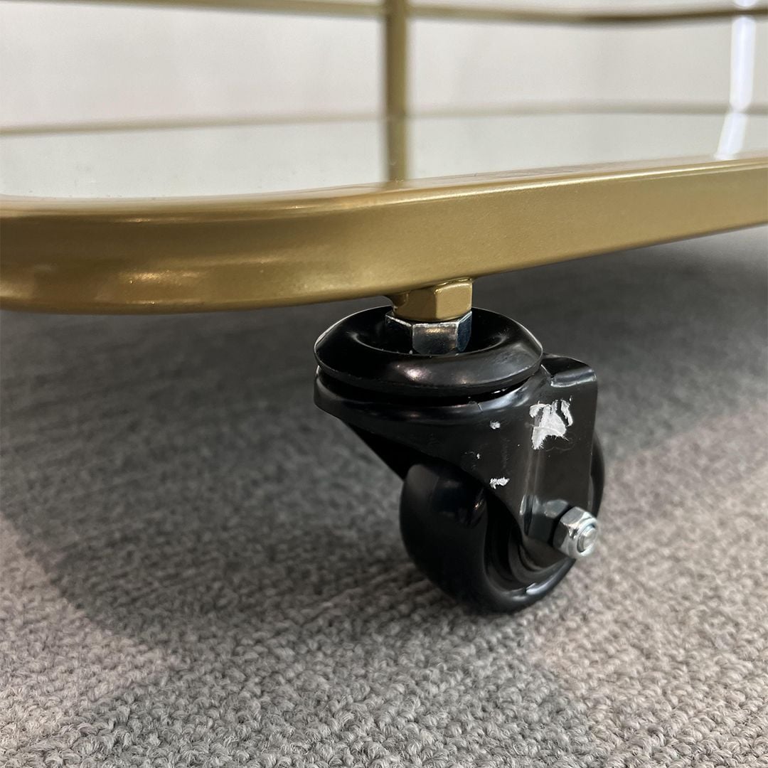 Metal hospitality trolley with wheels product thumbnail 13
