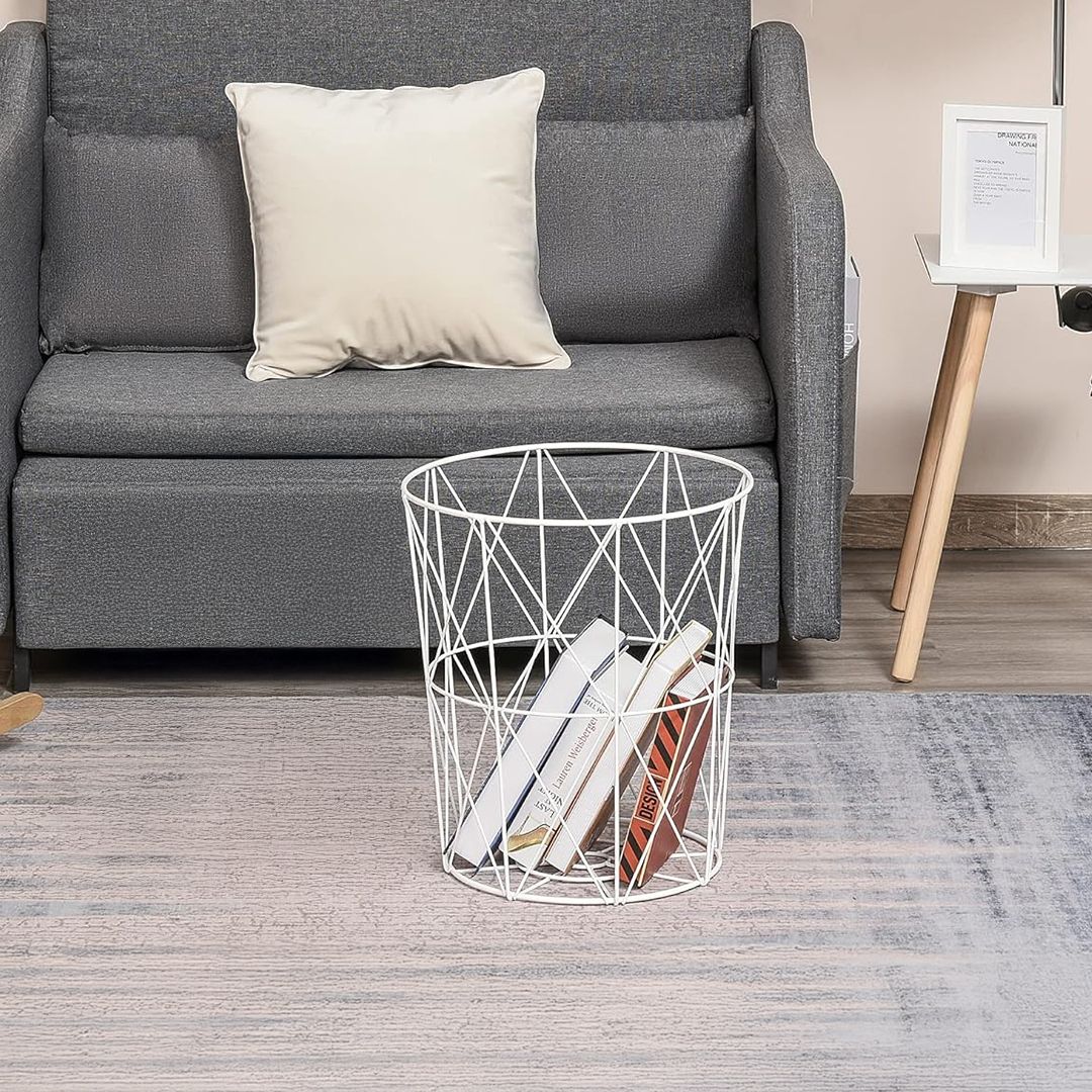 طاولة معدنية متعددة الاستخدام بغطاء خشبي - 12