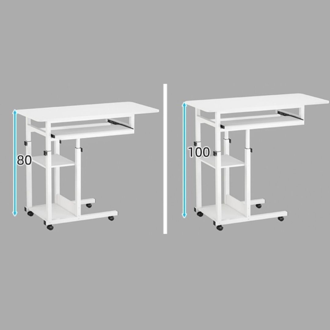 Movable PC Desk With Keyboard Drawer product thumbnail 4