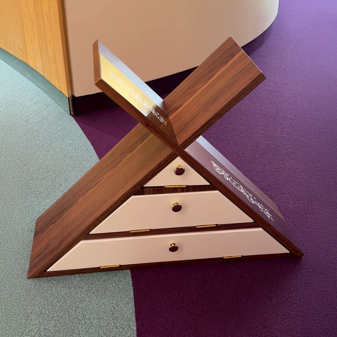 مكتبة المصحف بزخرفات ونقوش إسلامية من روح - 11