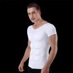 بلوزة بعضلات وهمية للرجال	