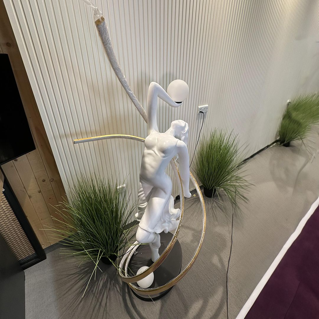 Lamp with Base In the Shape Of a Dancing Figurinec product thumbnail 13