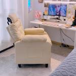 ريكلاينر مكتبي فاخر مع عجلات - 19