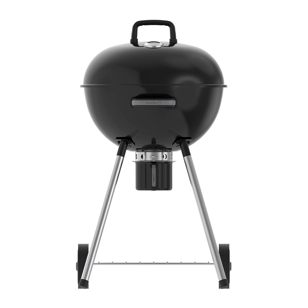 شواية الفحم للرحلات بغطاء علوي 92 سم - 10