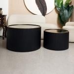 طقم طاولات بتصميم تروس ساعة فني فاخر - 14