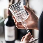 طقم تقديم كريستال مع ستاند للكؤوس - 11