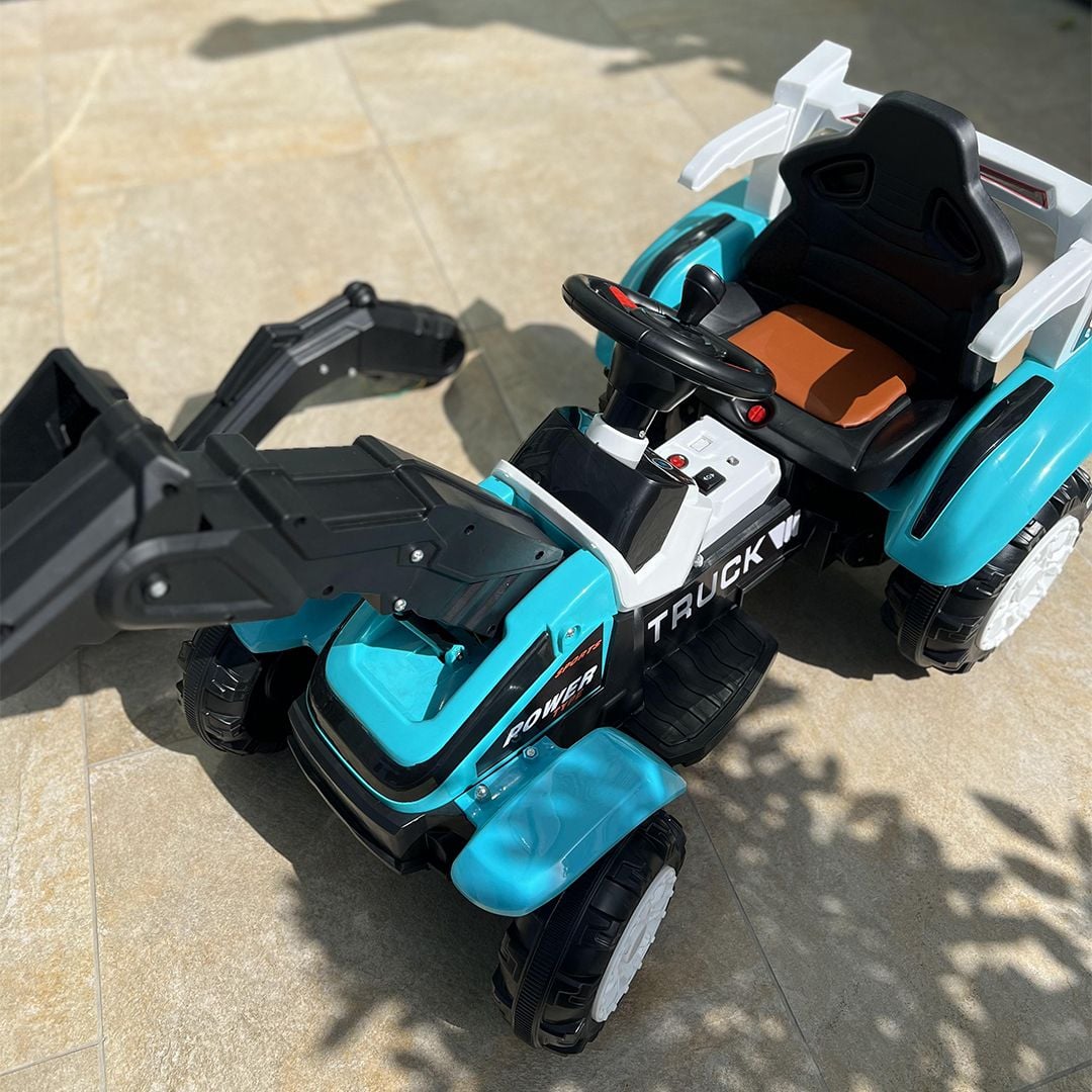 جرافة ركوب كهربائية للأطفال - 15