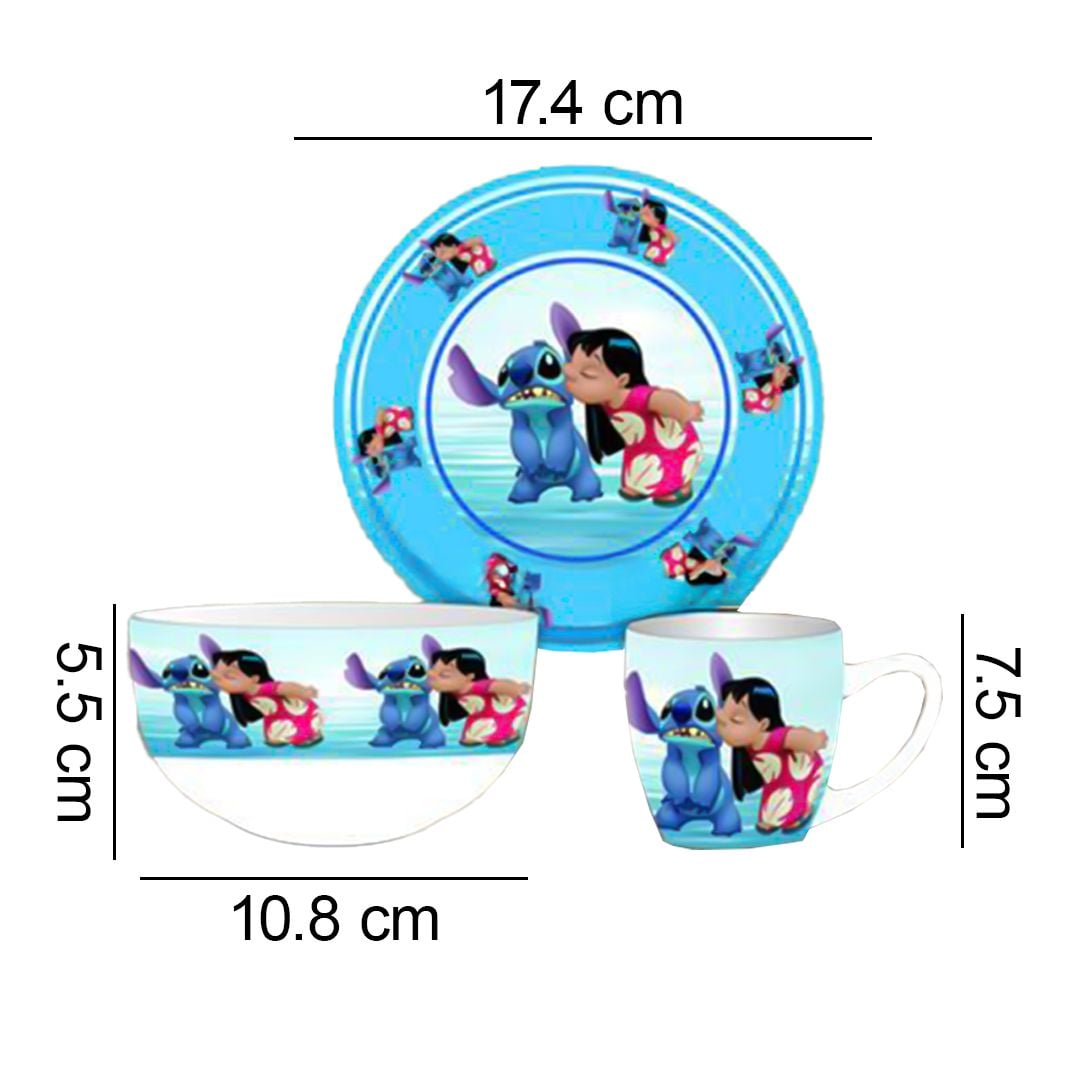 Kids Tableware Set with Lilo & Stitch Design product thumbnail 3