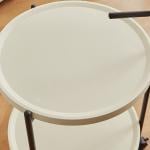 عربة ضيافة دائرية مزدوجة - 6