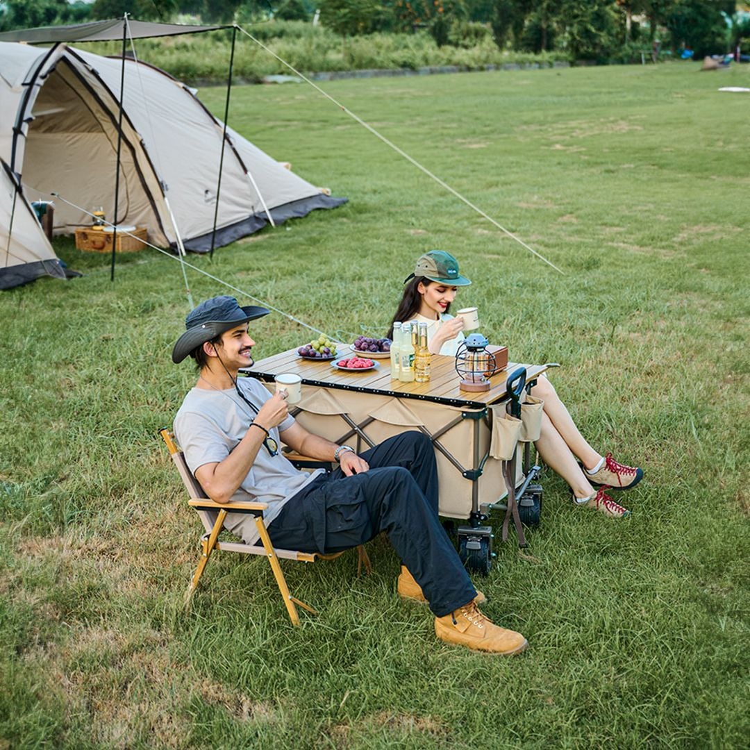 مقطورة تخييم رباعية قابلة للطي	 - 17