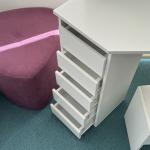 تسريحة بمرآة ثلاثية و خمس أدراج - 6