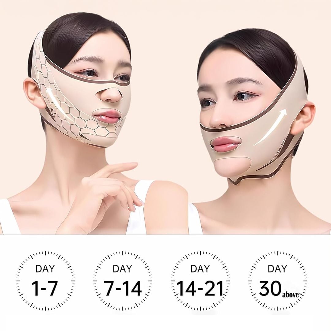 مشد تجميل لتحديد الوجه و الذقن - 14