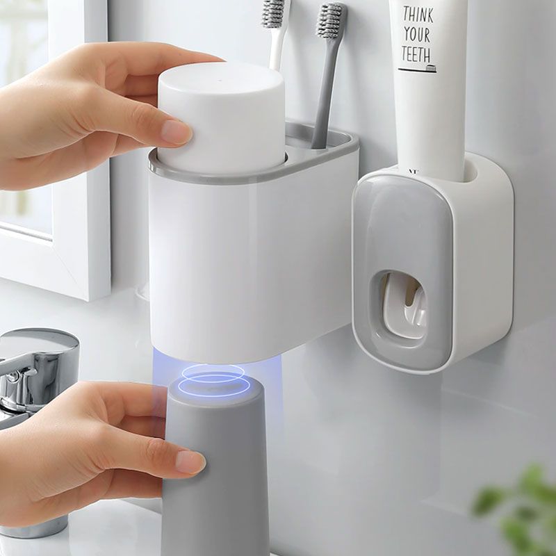 Toothpaste Dispenser with Magnetic Toothbrush Holder product thumbnail 18