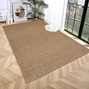 سجادة أرضية بخيوط مجدولة متناسقة