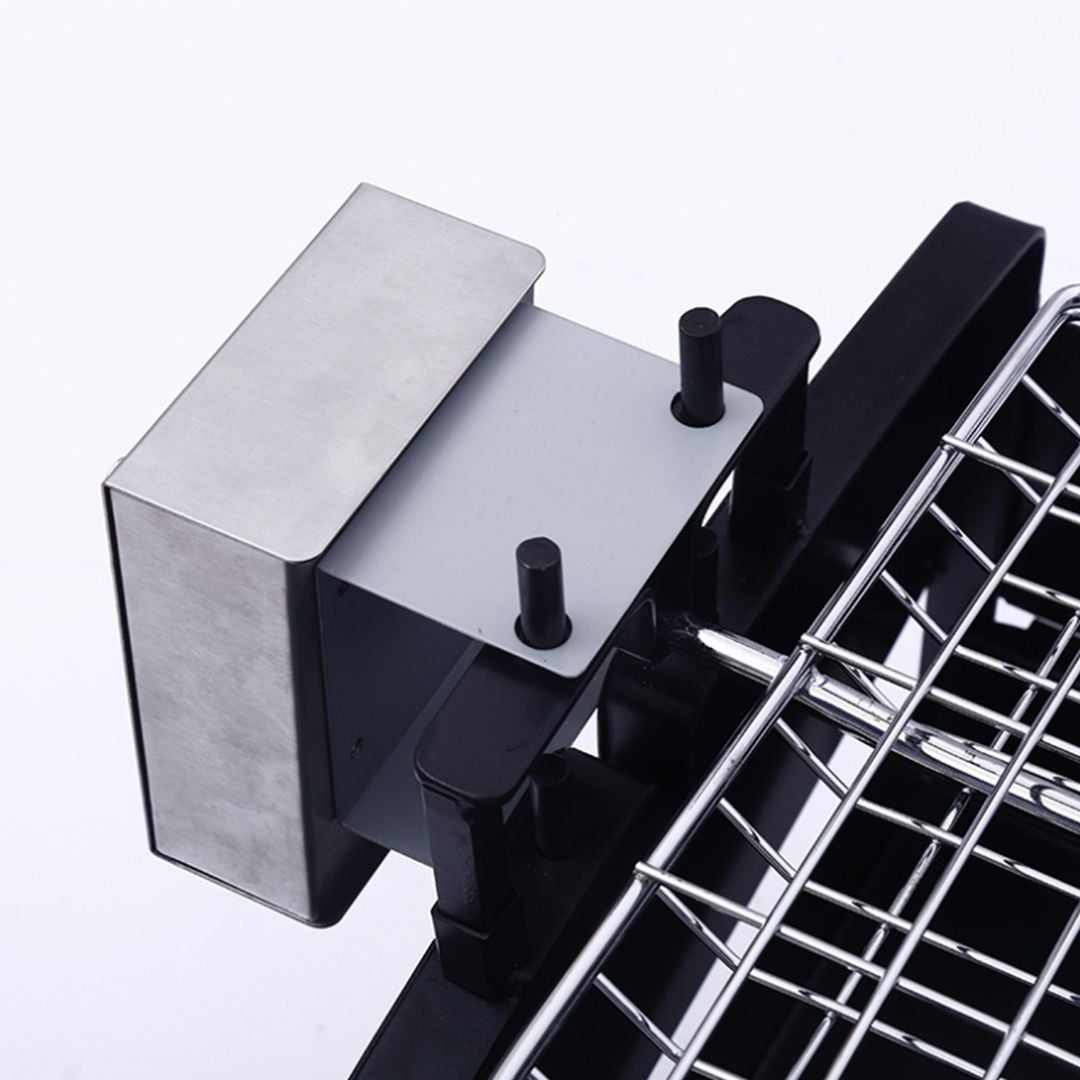 باربكيو محمول مع مشبك قابل للدوران - 11