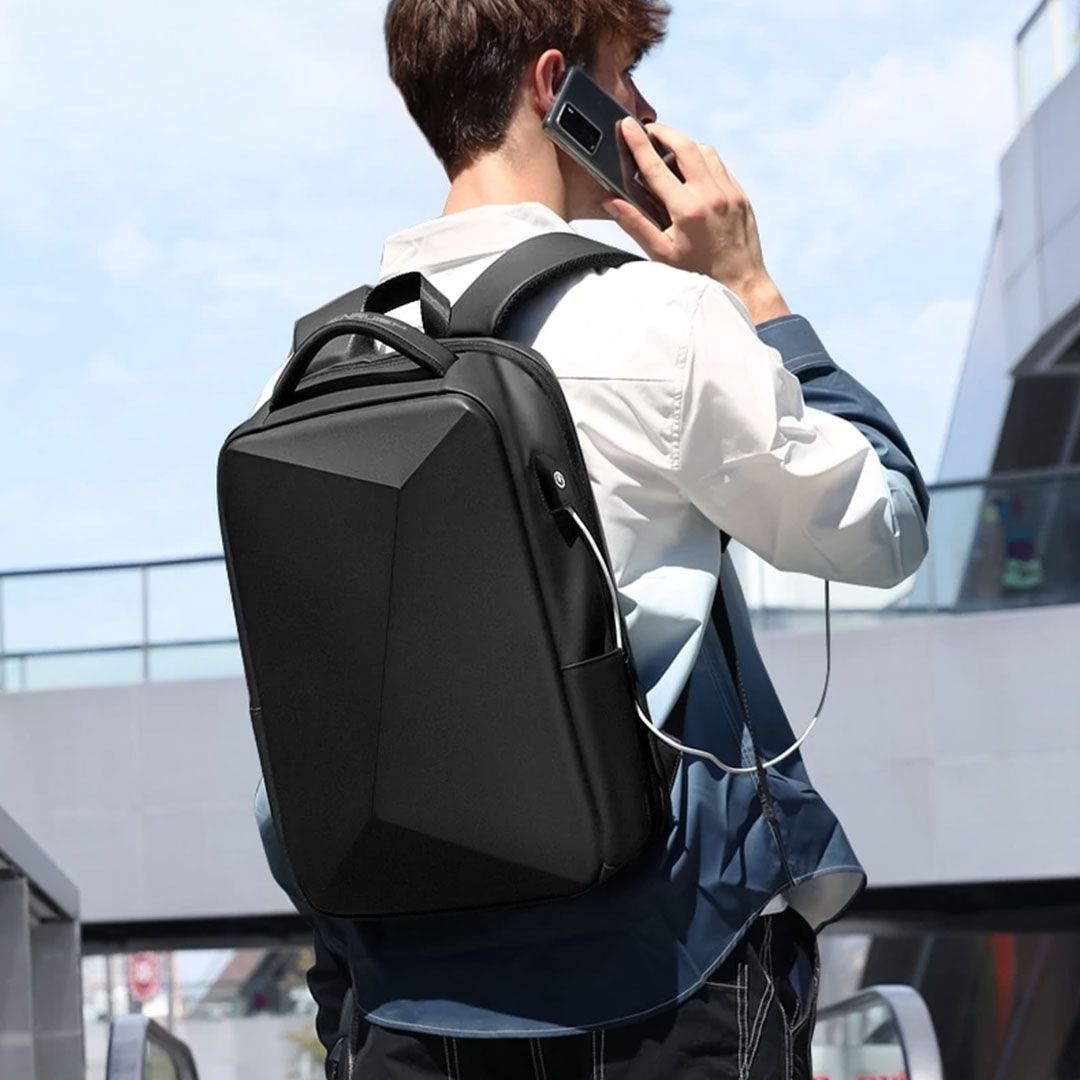 Waterproof Laptop Backpack with USB Charging product thumbnail 3