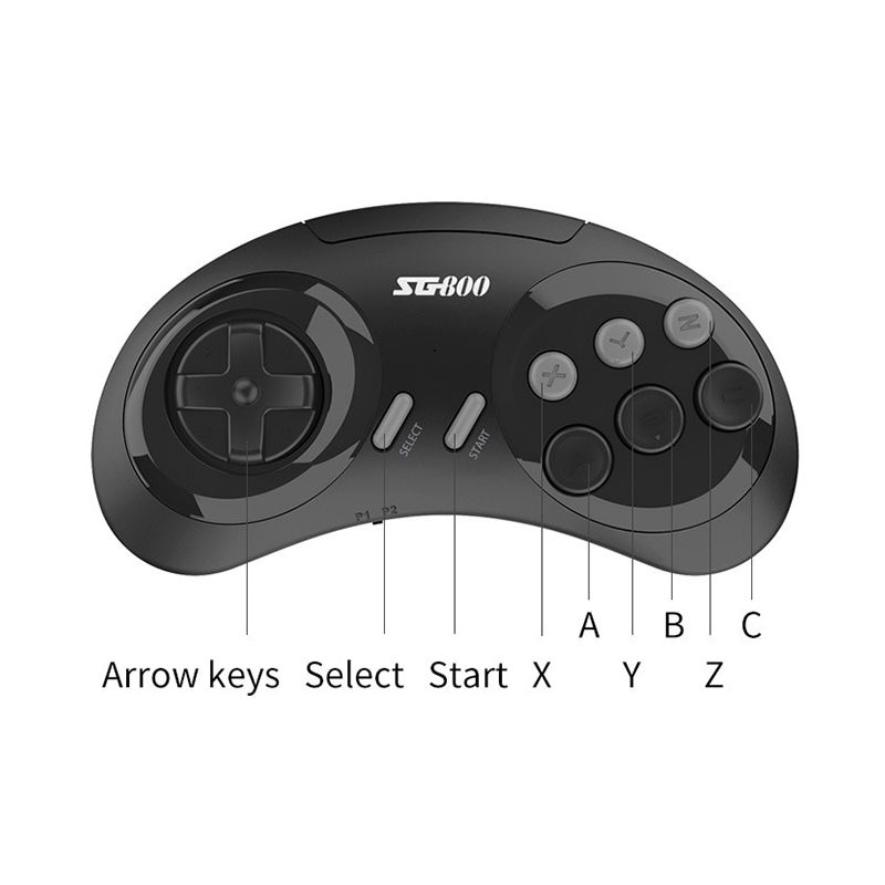 Wireless Game Console For Sega Genesis product thumbnail 12