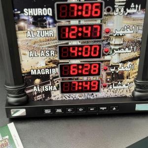 ساعة حائط رقمية للأذان - 5