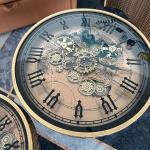 طقم طاولات بتصميم ساعة تروس و قاعدة مخروطية - 7