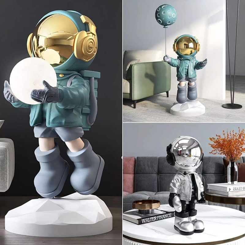 Astronaut Statue with Luminous Moon product thumbnail 15