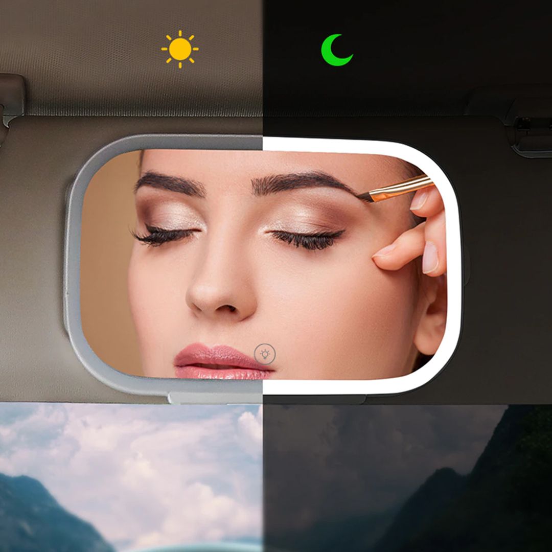 Interior Rear View Mirror With LED Light product thumbnail 7