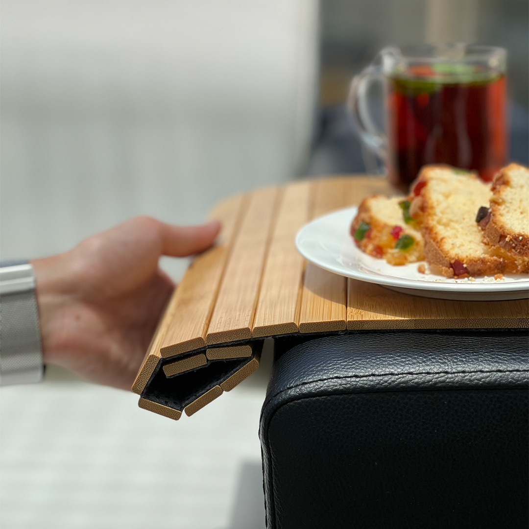 Wooden Folding Portable Sofa Tray product thumbnail 18