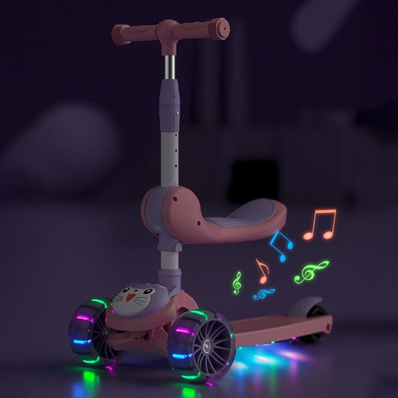 Three Wheel Scooter With Seating - 4