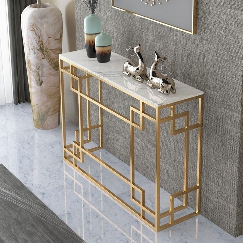 Marble Entrance Table A product thumbnail 6