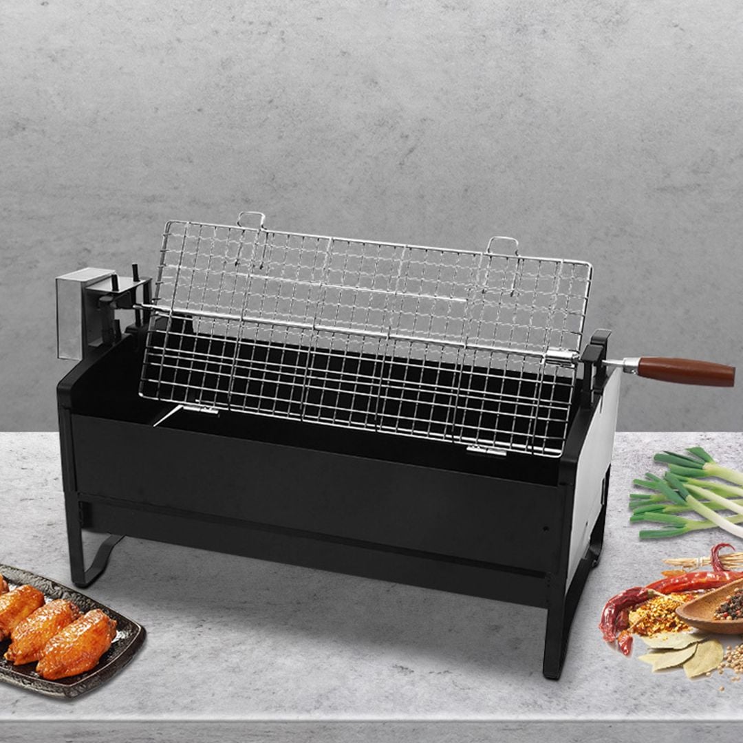 باربكيو محمول مع مشبك قابل للدوران - 2