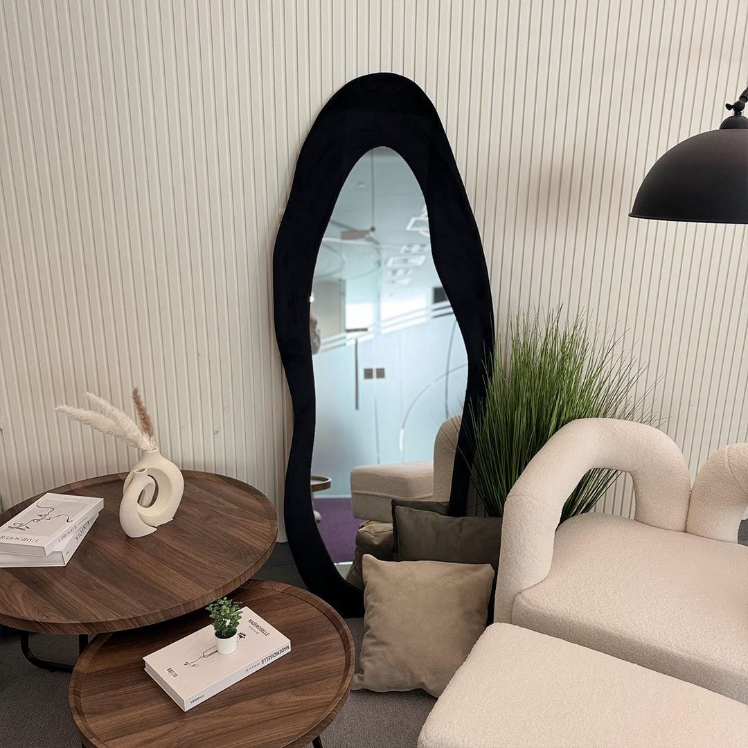Floor Mirror with Wave Frame product thumbnail 2