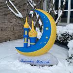 مُجسم هلال و مئذنة قابل للنفخ - 11