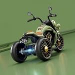 دراجة نارية للأطفال بمُحرك مزدوج - 2