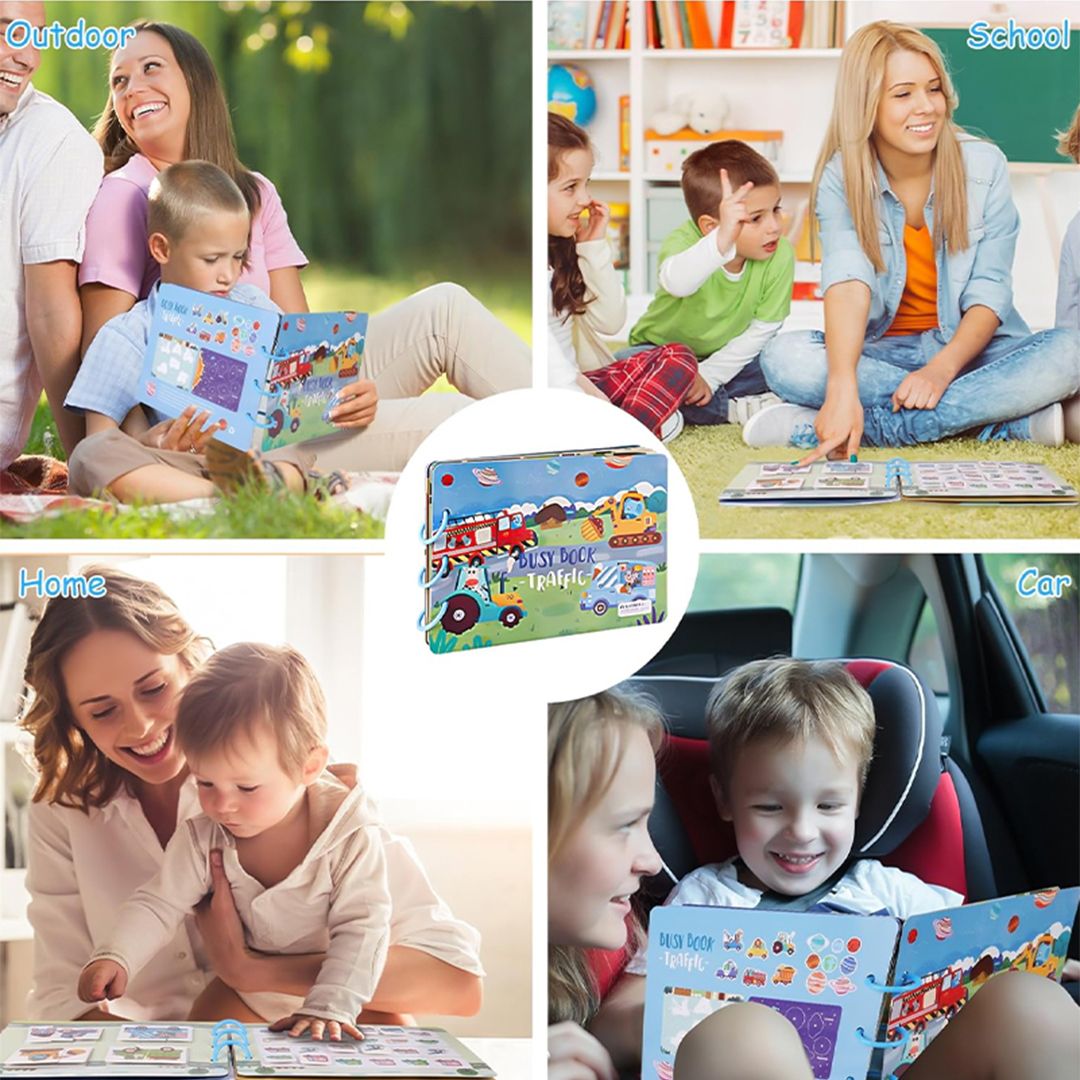 كتاب ملصقات السيارات التعليمي - 4