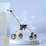 عربة أطفال مزدوجة بأربع عجلات كبيرة	 - 9