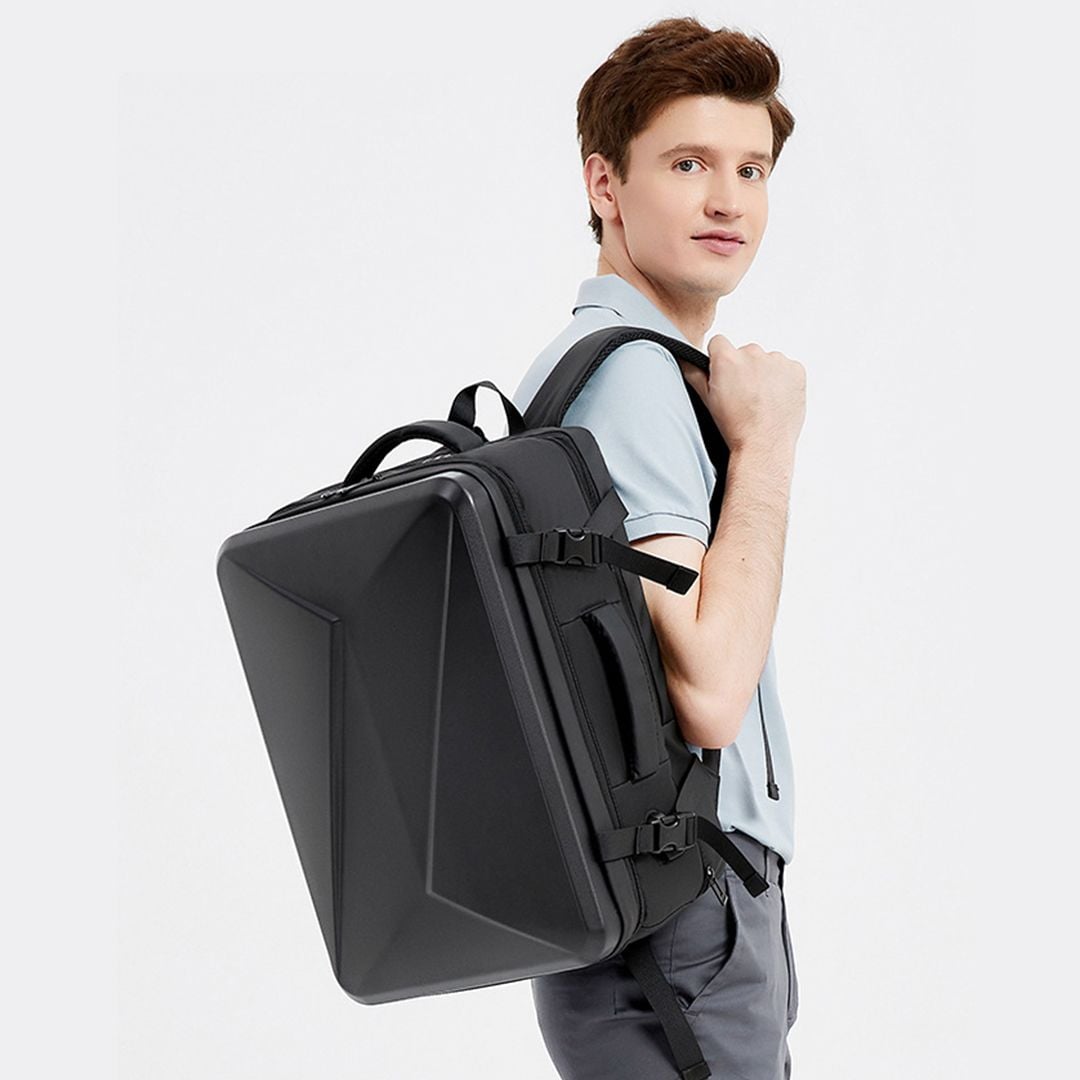 Double Backpack With USB Charging Feature product thumbnail 12